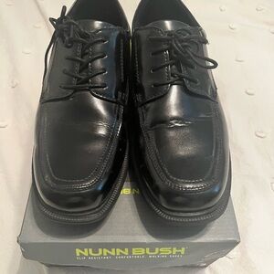 Nunn Bush Men's Classic Black Leather Derbys
